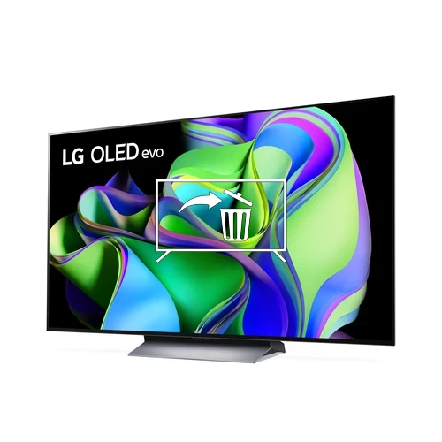 Désinstaller des applications sur LG OLED55C34LA.API