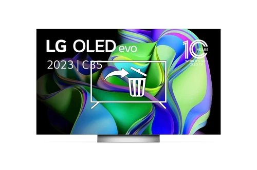 Uninstall apps on LG OLED55C35LA