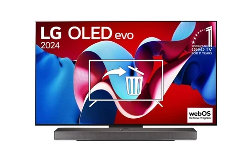 Désinstaller des applications sur LG OLED55C47LA