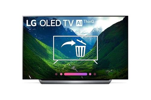 Uninstall apps on LG OLED55C8AUA