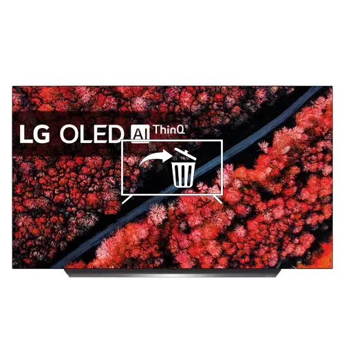 Desinstalar aplicaciones en LG OLED55C9PLA