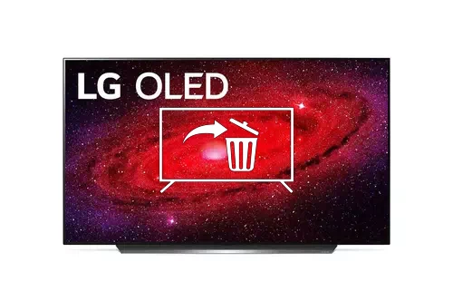 Desinstalar aplicaciones en LG OLED55CX6LA