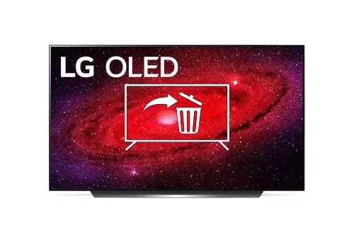 Desinstalar aplicaciones a LG OLED55CX6LA.AVS