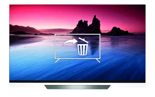 Uninstall apps on LG OLED55E8PLA