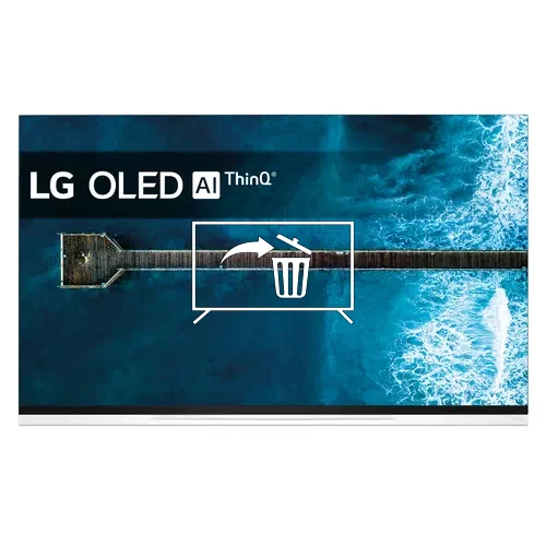 Uninstall apps on LG OLED55E9PLA