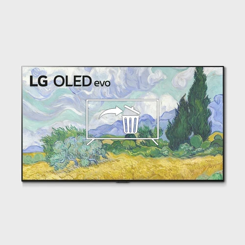 Uninstall apps on LG OLED55G16LA