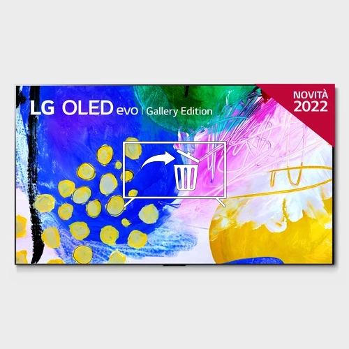 Désinstaller des applications sur LG OLED55G26LA.API