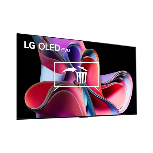 Uninstall apps on LG OLED55G36LA