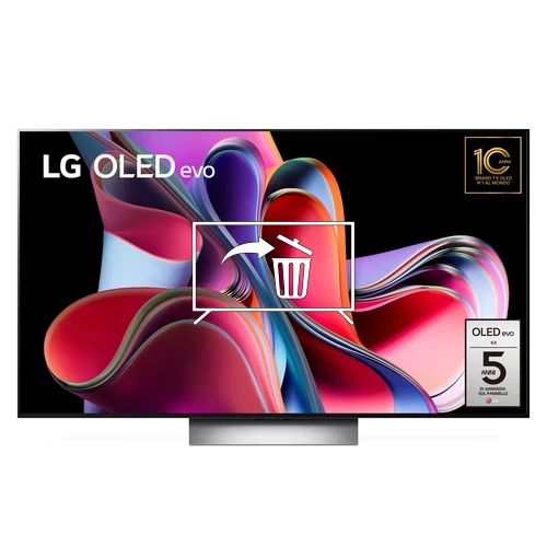 Uninstall apps on LG OLED55G36LA.API