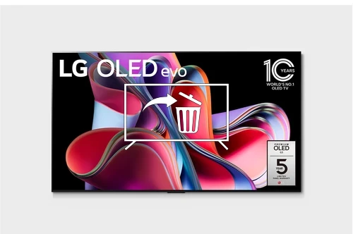 Désinstaller des applications sur LG OLED55G3PUA