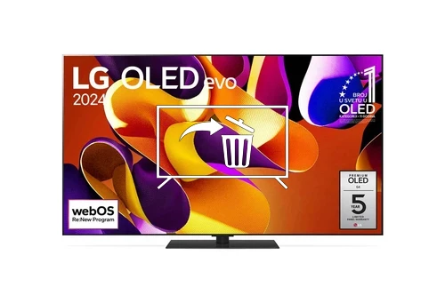 Désinstaller des applications sur LG OLED55G43LS