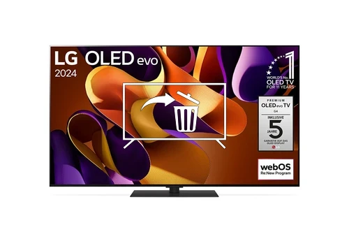 Désinstaller des applications sur LG OLED55G49LS