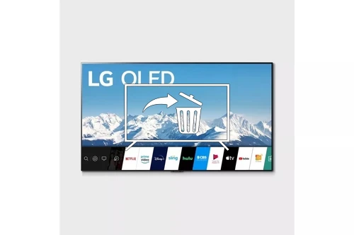 Désinstaller des applications sur LG OLED55GXPUA