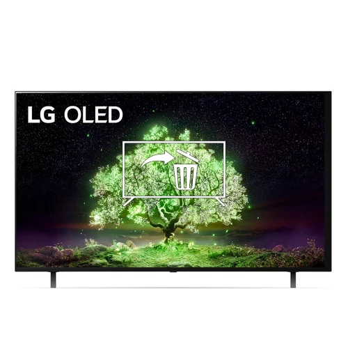 Uninstall apps on LG OLED65A16LA