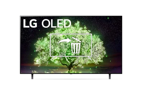 Desinstalar aplicaciones a LG OLED65A1PUA