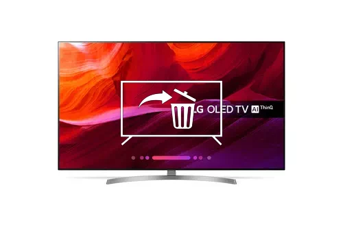 Désinstaller des applications sur LG OLED65B8SLC