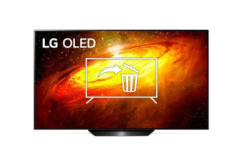 Uninstall apps on LG OLED65BX6LA