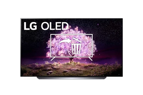 Uninstall apps on LG OLED65C1AUB