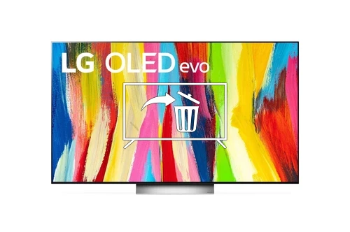 Uninstall apps on LG OLED65C22LB