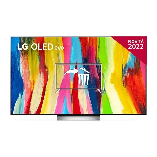 Uninstall apps on LG OLED65C26LD.API