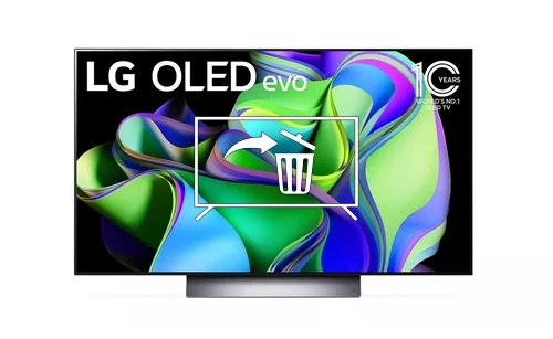 Uninstall apps on LG OLED65C3PUA