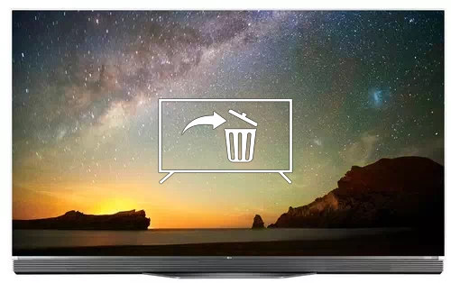 Uninstall apps on LG OLED65E6D