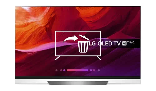 Desinstalar aplicaciones en LG OLED65E8PLA