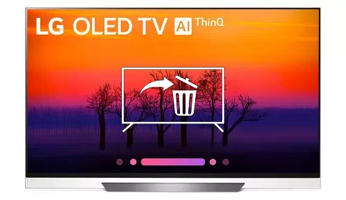 Desinstalar aplicaciones a LG OLED65E8PUA