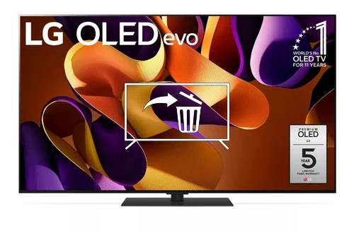 Désinstaller des applications sur LG OLED65G4SUB