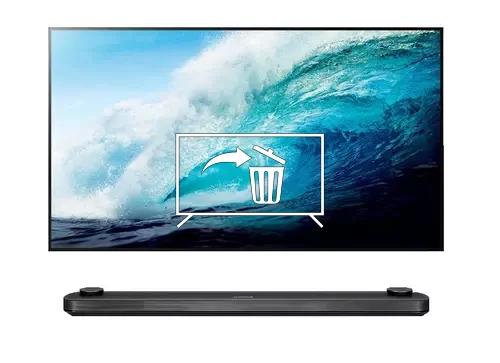 Désinstaller des applications sur LG OLED65W7V