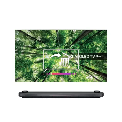 Desinstalar aplicaciones a LG OLED65W8