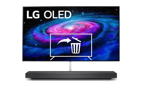 Desinstalar aplicaciones a LG OLED65WX9LA