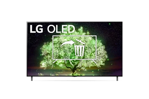 Uninstall apps on LG OLED77A19LA