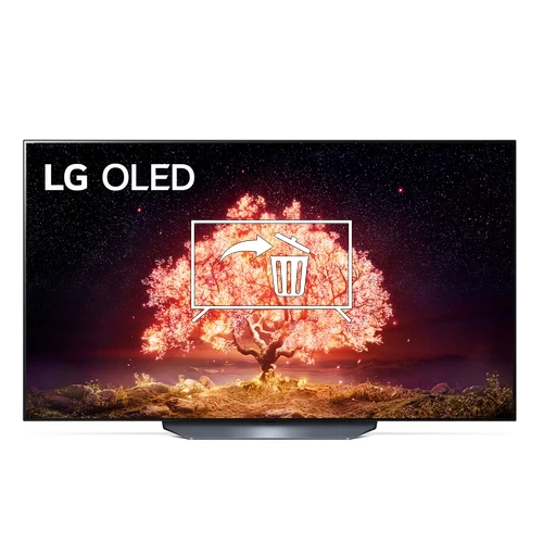 Désinstaller des applications sur LG OLED77B16LA