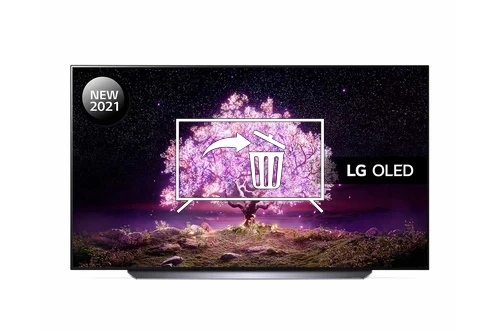 Uninstall apps on LG OLED77C14LB