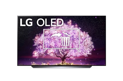 Uninstall apps on LG OLED77C1PVB