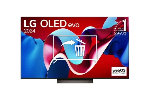 Désinstaller des applications sur LG OLED77C41LA