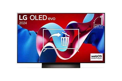 Desinstalar aplicaciones en LG OLED77C49LA