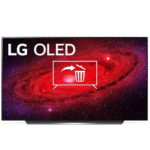 Desinstalar aplicaciones a LG OLED77CX6LA