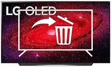 Uninstall apps on LG OLED77CXPTA