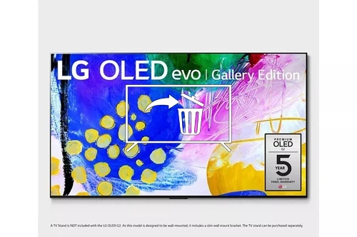 Desinstalar aplicaciones en LG OLED77G2PUA