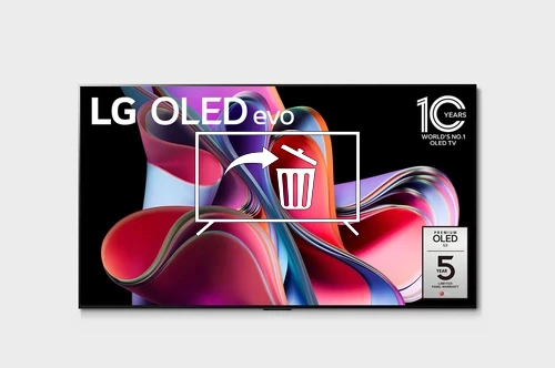 Uninstall apps on LG OLED77G36LA