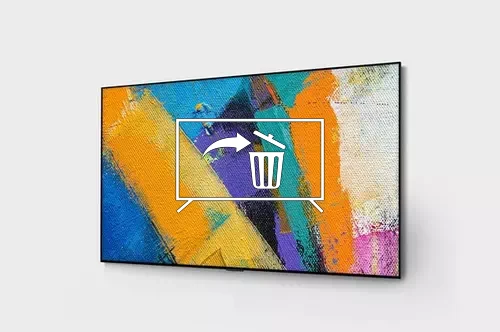 Uninstall apps on LG OLED77GX