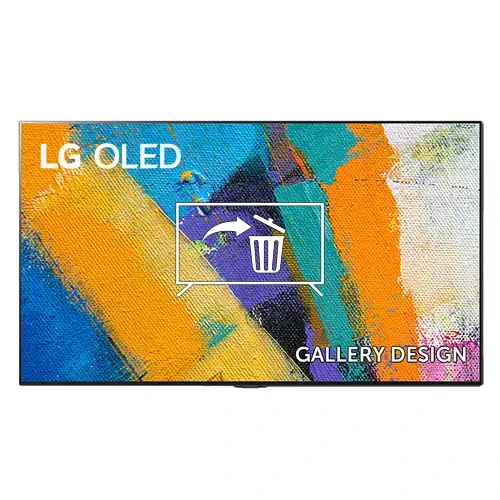 Desinstalar aplicaciones en LG OLED77GX6LA