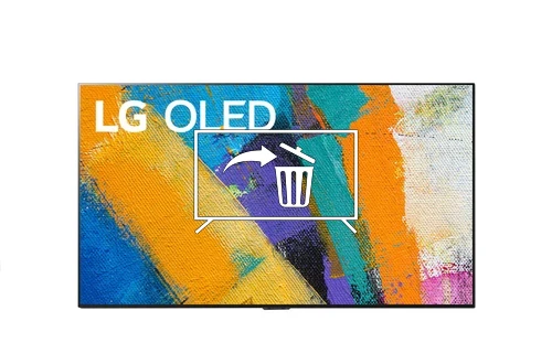 Désinstaller des applications sur LG OLED77GXPUA