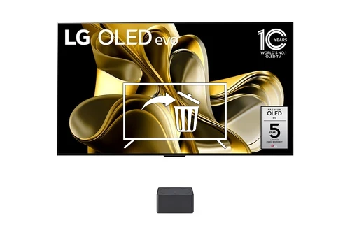 Uninstall apps on LG OLED77M3PUA