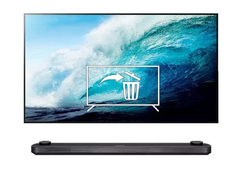 Desinstalar aplicaciones en LG OLED77W7V