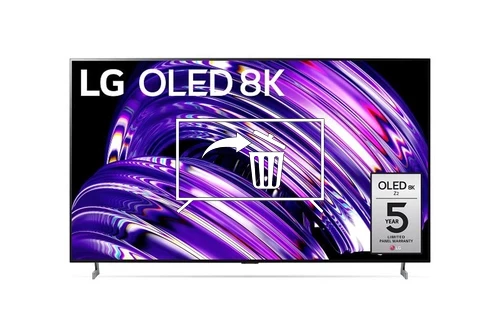 Desinstalar aplicaciones a LG OLED77Z2PUA