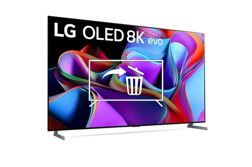 Desinstalar aplicaciones en LG OLED77Z39LA