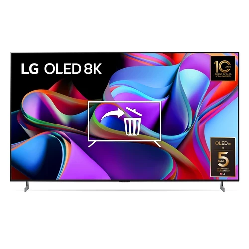 Desinstalar aplicaciones en LG OLED77Z39LA.API